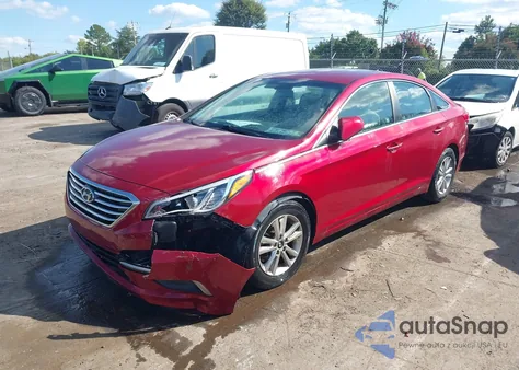 2016 Hyundai Sonata Se from USA, damaged, VIN 5NPE24AF5GH358038